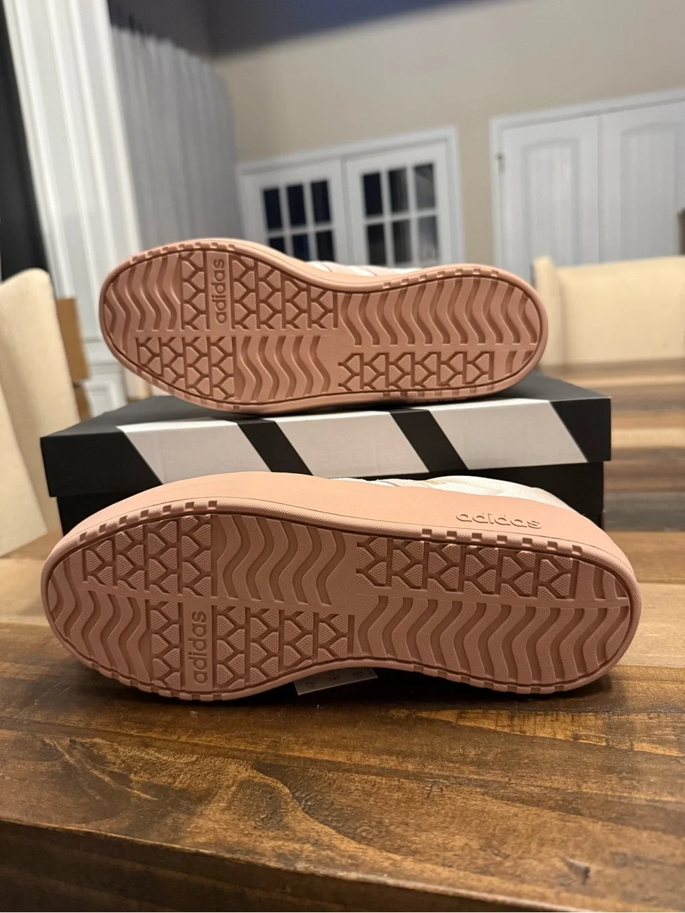 adidas Women's Platform Sneakers in Blush Pink